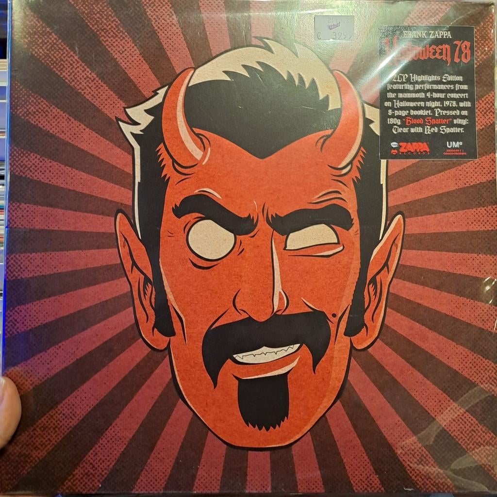LP Frank Zappa Halloween 78 Vinyl NEW, Verzenden, Nieuw in verpakking, 12 inch, Poprock