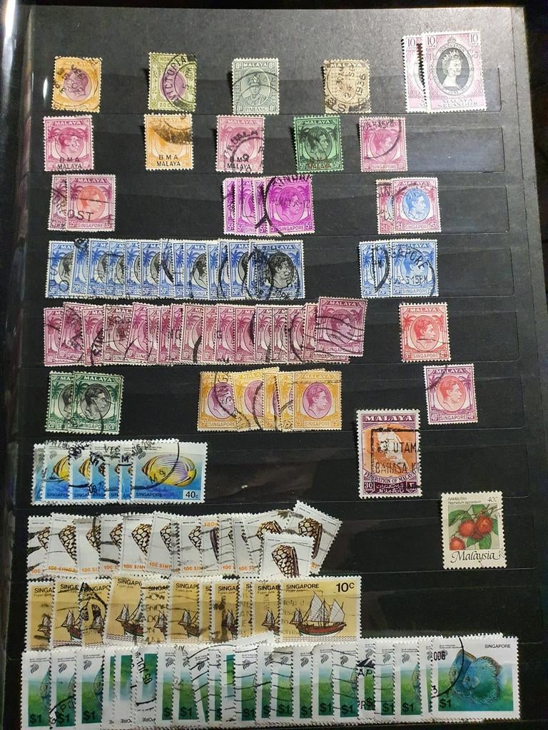 Malaya Singapore verzameling, Ophalen of Verzenden, Buitenland