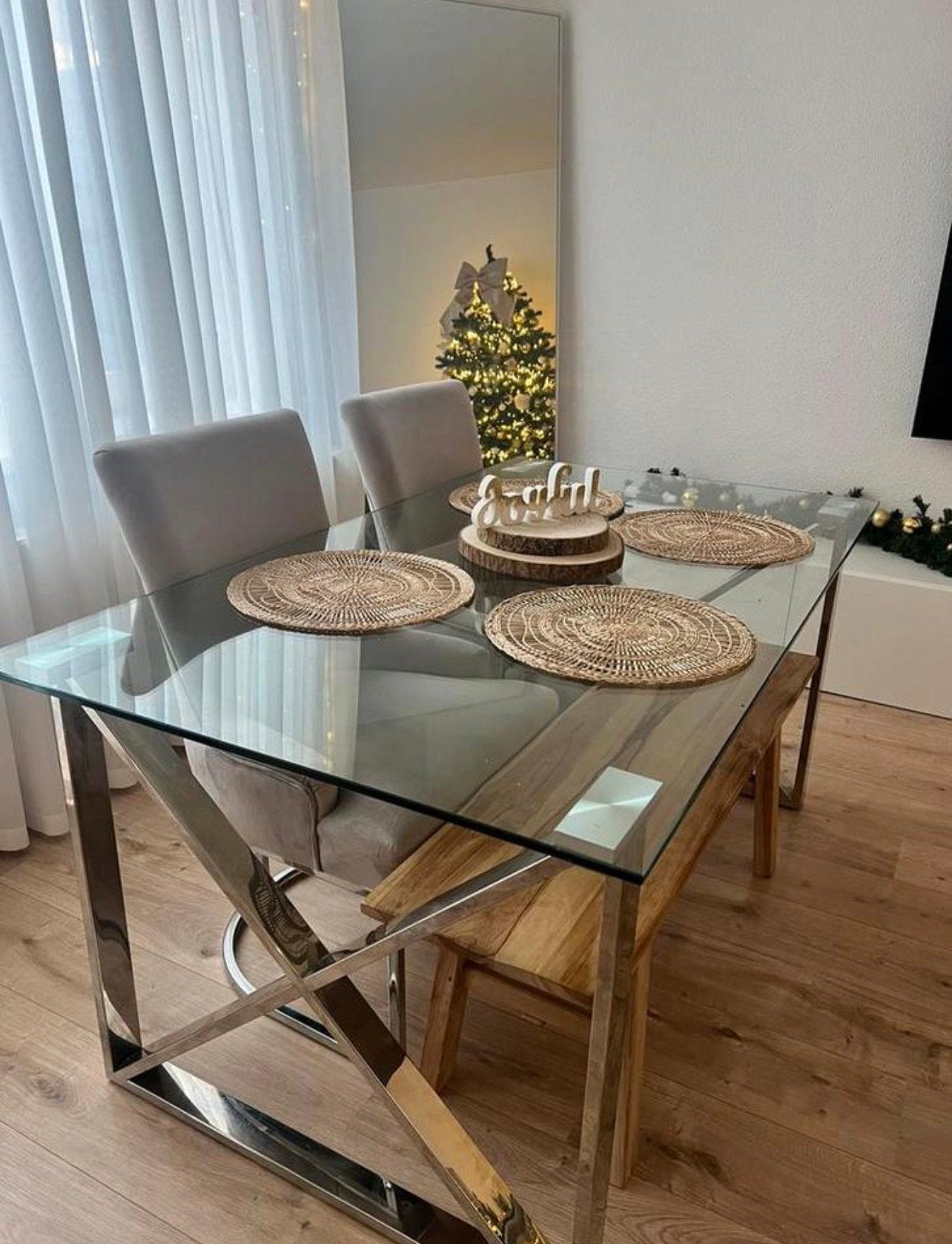 Eettafel + salontafel, Ophalen of Verzenden, Zo goed als nieuw, Rechthoekig, 50 tot 100 cm