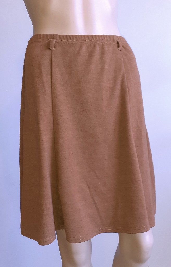 Rok cognac bruin zacht en comfortabel Bel&Bo S of 36, Bruin, Ophalen of Verzenden, Zo goed als nieuw, Maat 36 (S)
