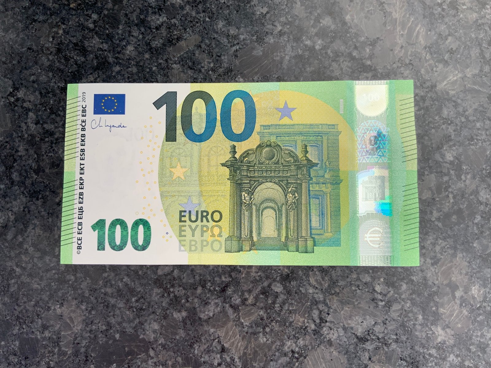 100 euro biljet unc, Postzegels en Munten, Bankbiljetten | Europa | Eurobiljetten, Ophalen, 100 euro