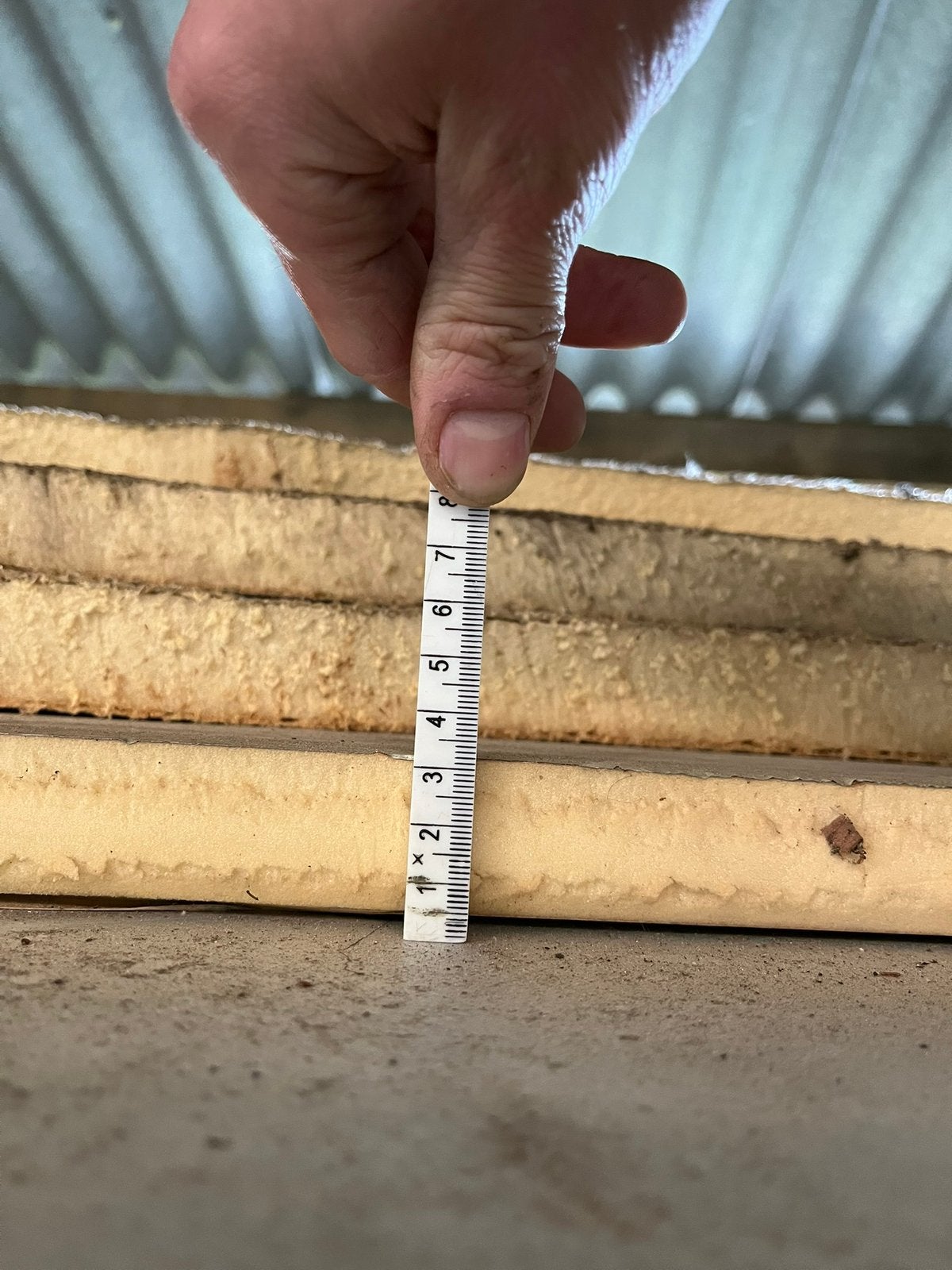 Stukken Isolatieplaten 3cm - PIR, Gebruikt, Hardschuim (Pir), 15 m² of meer, Ophalen