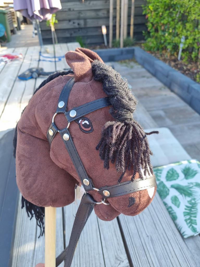 Hobby Horse incl spring accessoires, Ophalen, Zo goed als nieuw, Springen