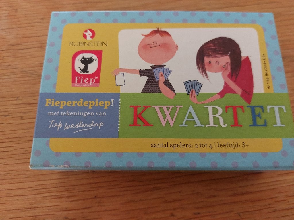 Fieperdepiep! kwartet, Ophalen of Verzenden, Zo goed als nieuw, Kwartet(ten)