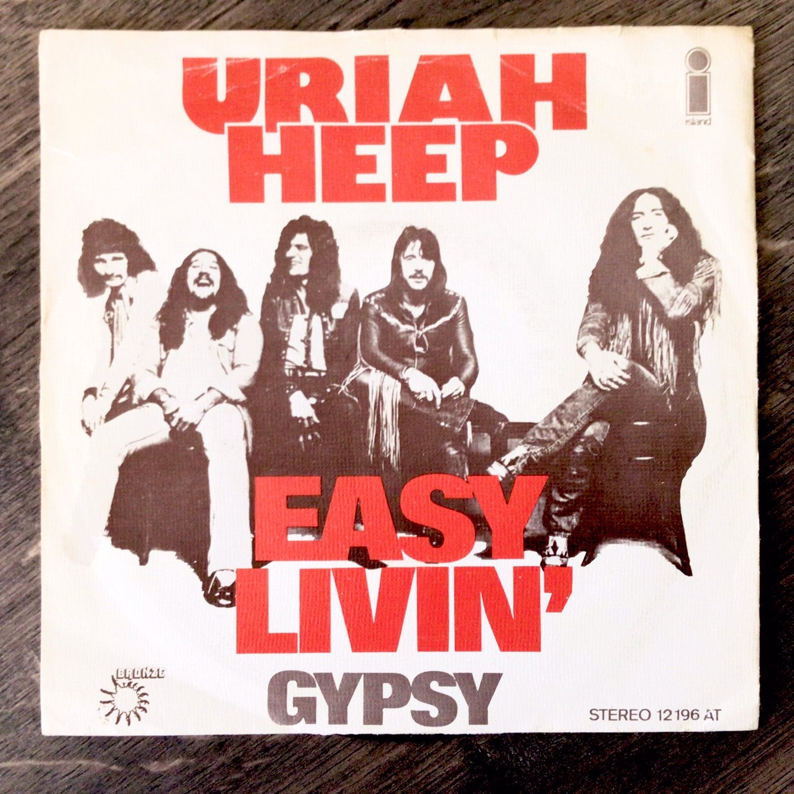 Uriah Heep - Easy livin’, Ophalen of Verzenden