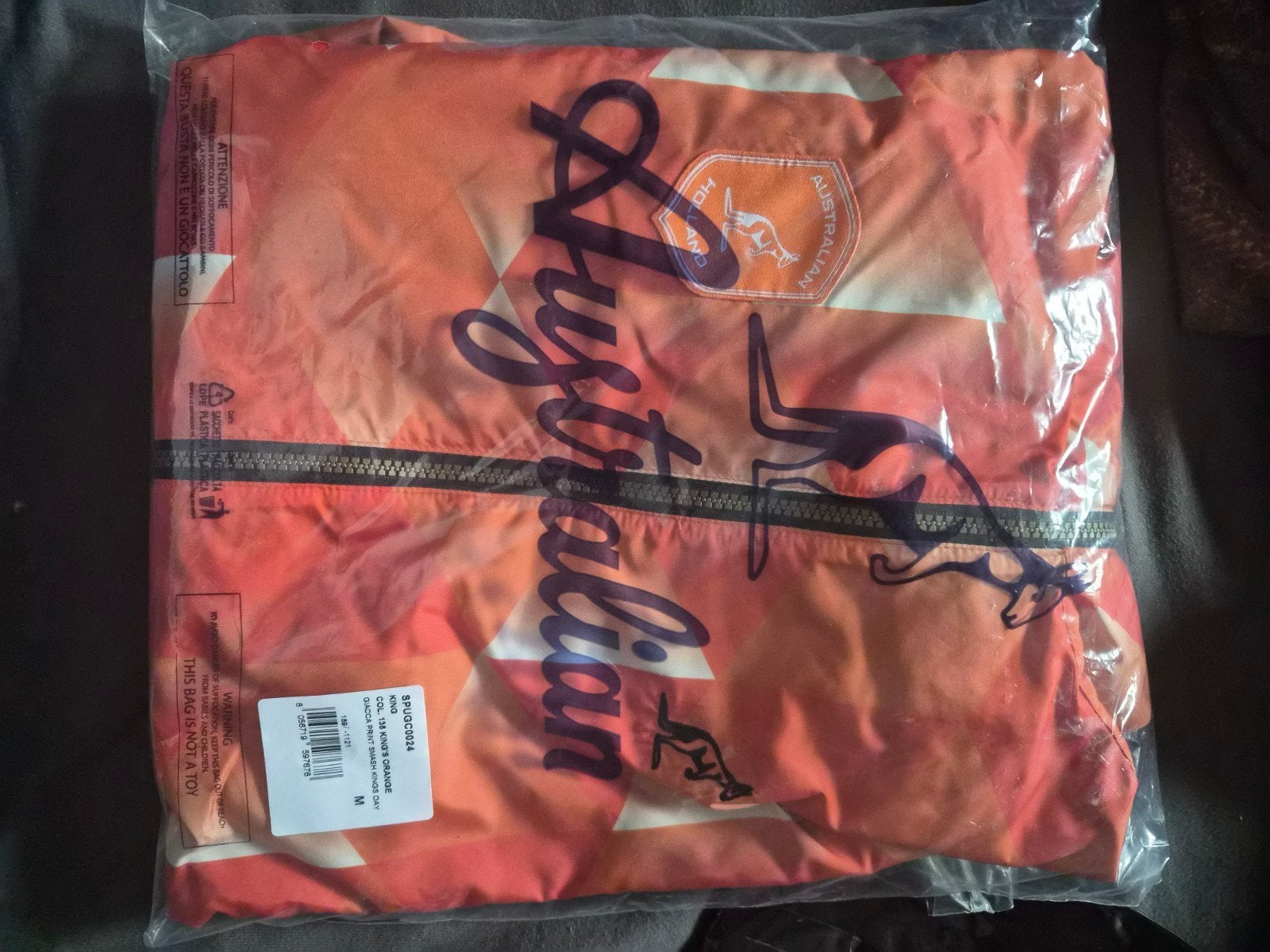Exclusief Australian jasje Nederlands elftal Oranje, Ophalen, Maat 48/50 (M), Nieuw, Oranje