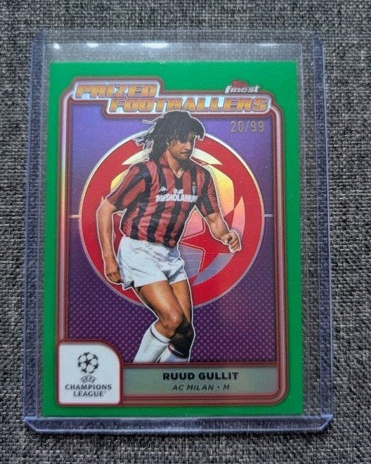 Ruud Gullit AC Milan Topps /99, Ophalen of Verzenden, Nieuw, Buitenlandse clubs, Spelerskaart