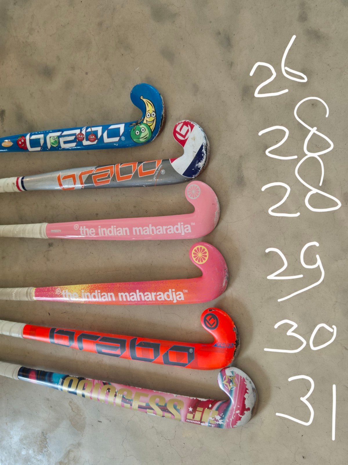 Verschillende hockeysticks - Diverse maten en merken, Ophalen, Gebruikt, Stick