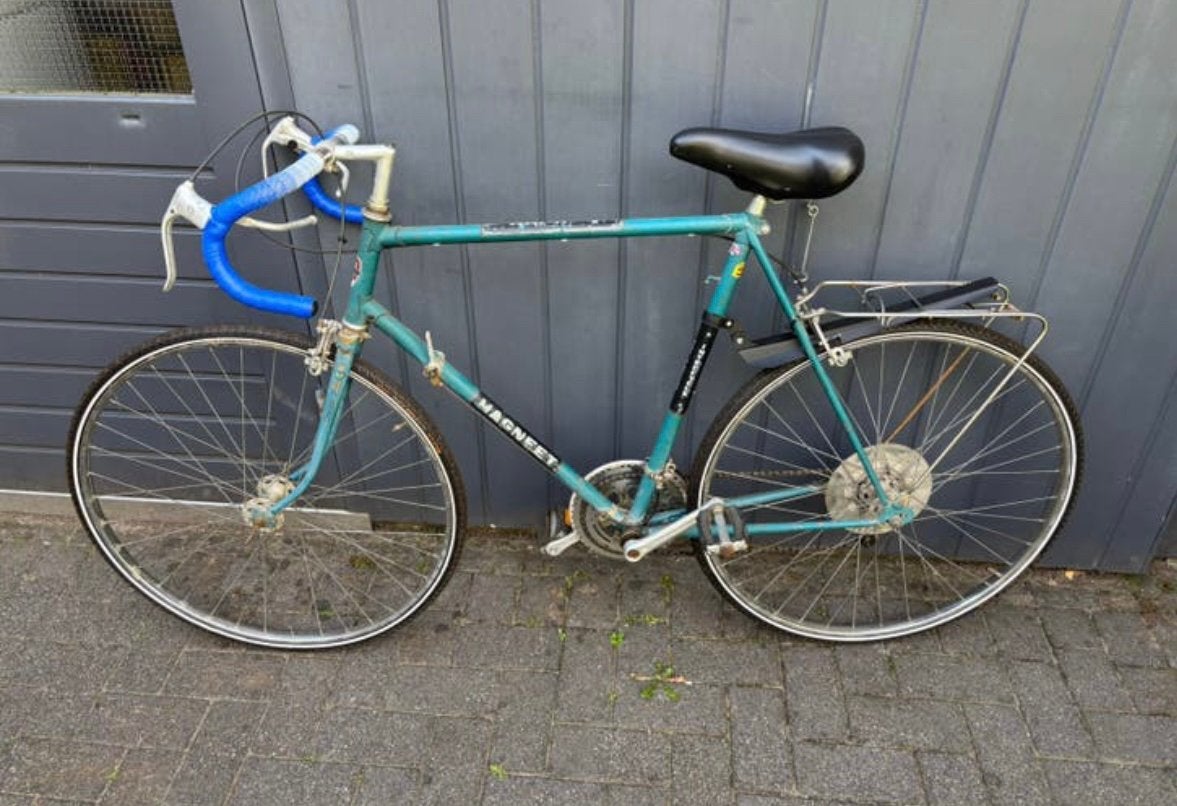 Magneet fiets opgeknapt, 47 tot 51 cm, Ophalen, Trommelrem