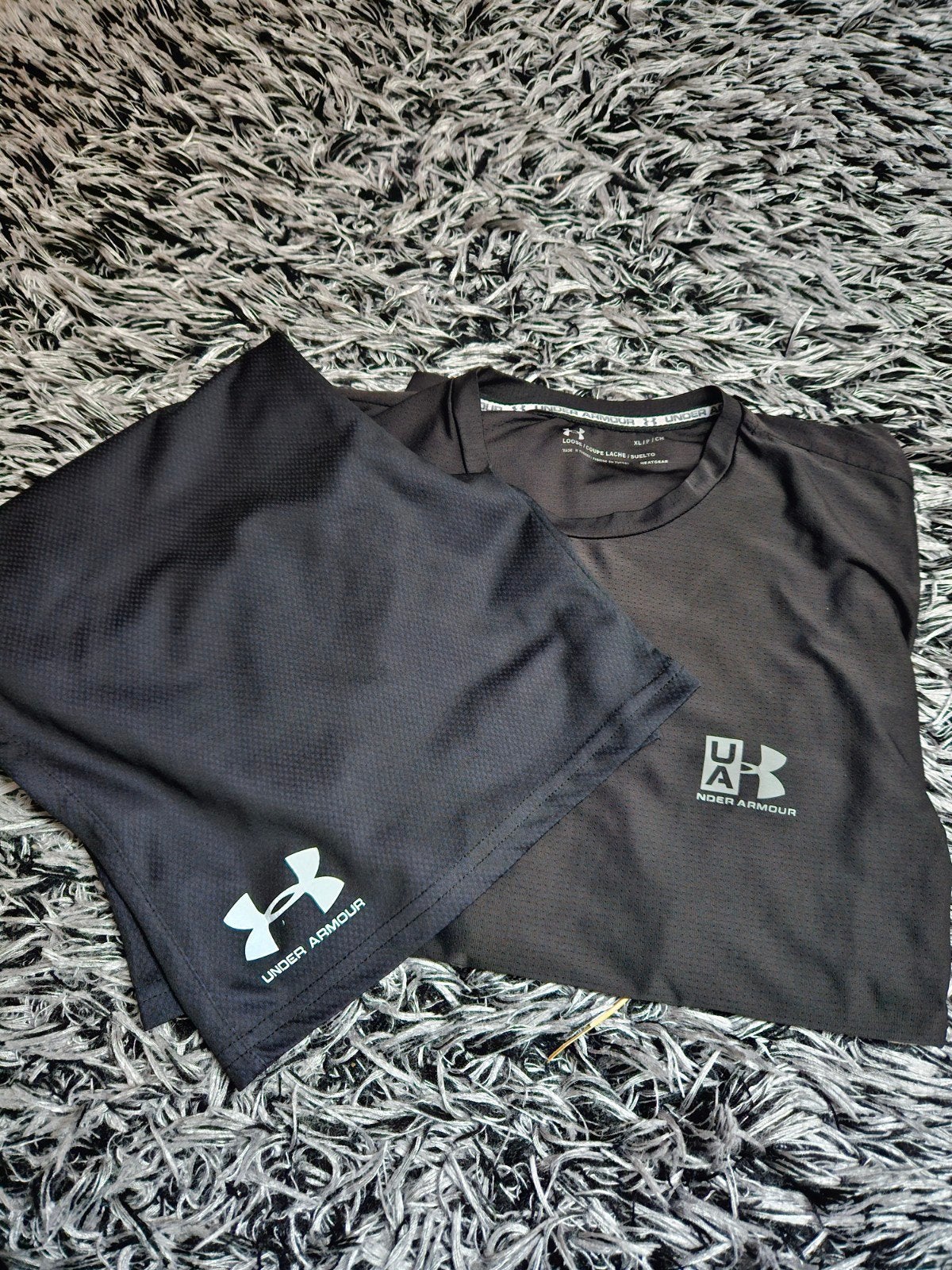 Under Armour sportset mt XL zwart zgan, Kleding | Heren, Sportkleding, Ophalen, Zwart, Under Armour, Maat 56/58 (XL)