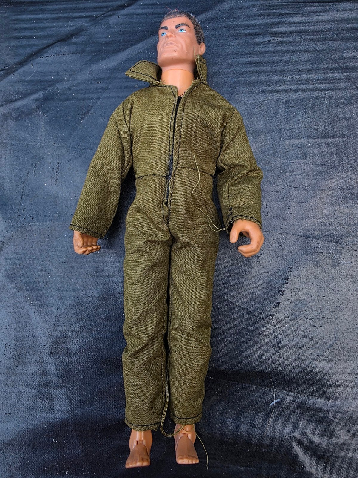 Vintage G.I. Joe actiefiguur in legergroen uniform, Ophalen of Verzenden, Gebruikt