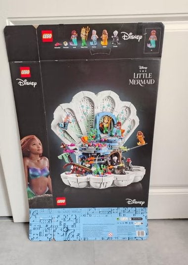 Lege lego doos Disney Ariël 43225 De kleine zeemeermin, Ophalen of Verzenden, Zo goed als nieuw, Lego