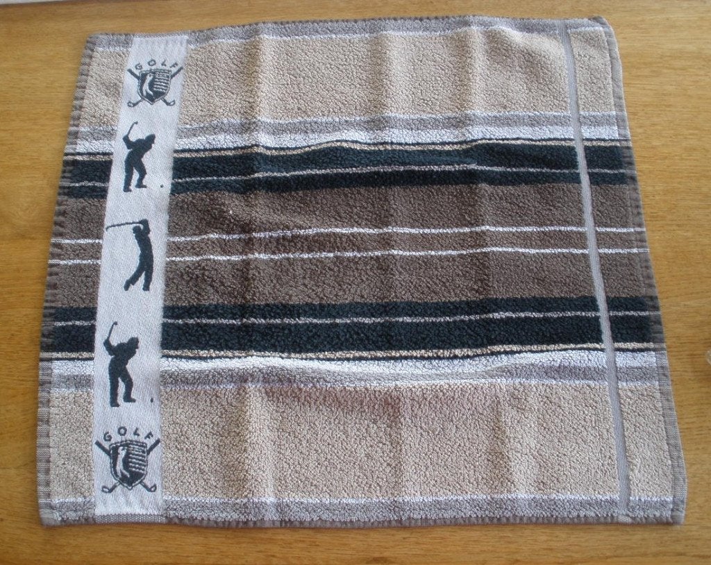 Vintage DDDDD keukenhanddoek - Golf, Ophalen of Verzenden, Nieuw, Theedoek of Handdoek