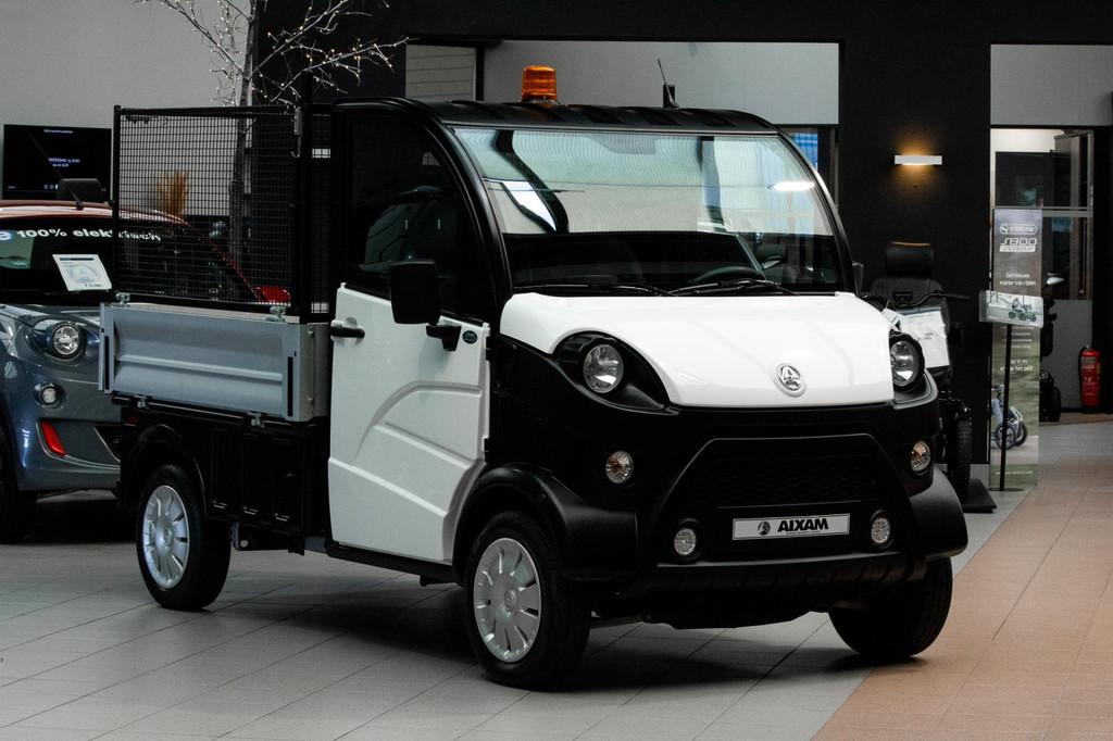 Aixam Brommobiel 3x e-Truck laadbak 2022 elektrisch, Gebruikt, Overige merken