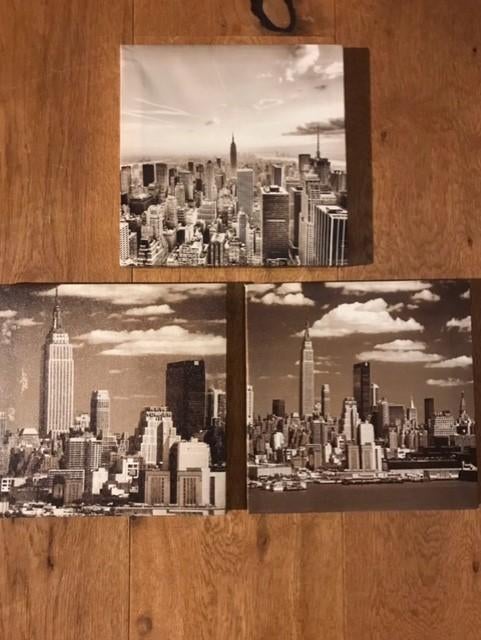 Ikea Fotoprints New York, 20 cm, Ophalen of Verzenden, Zo goed als nieuw, Overige typen
