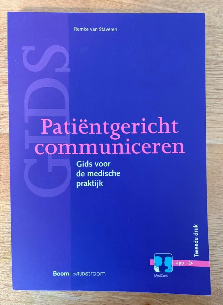 Patiëntgericht communiceren 2e druk, Boeken, Studieboeken en Cursussen, Ophalen of Verzenden, Alpha, Zo goed als nieuw, HBO