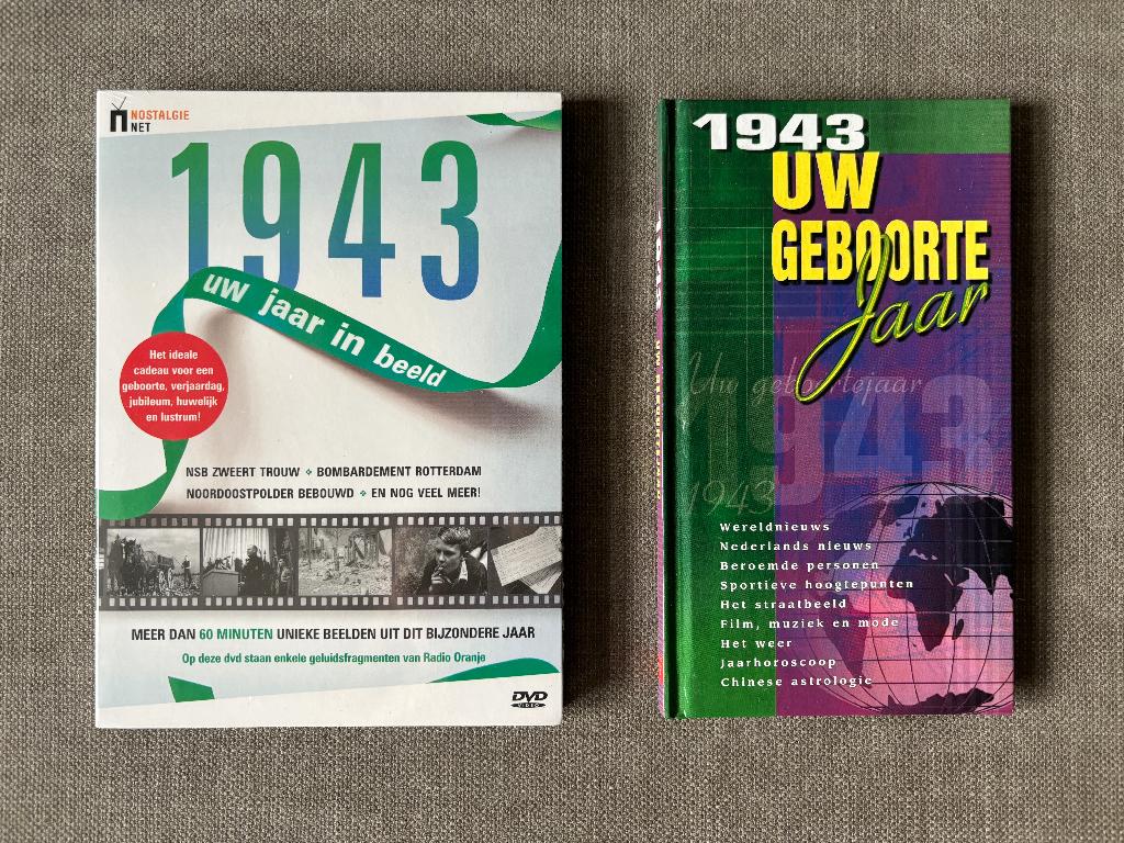 1943 - DVD en boekje, Boeken, Ophalen of Verzenden, 19e eeuw, Nieuw, Onbekend