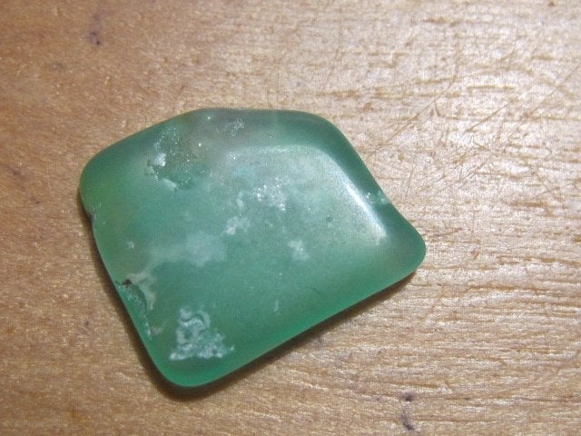 ede. 9x subtiele edelsteen CHRYSOPRAAS (9), Verzenden, Nieuw