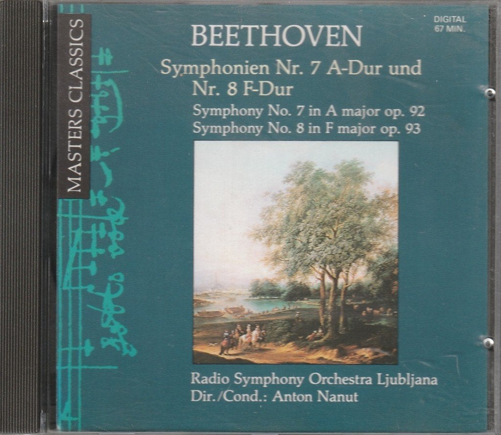 Cd : Beethoven - Symphonien Nr. 7 und Nr. 8 {4010}, Cd's en Dvd's, Ophalen of Verzenden, Classicisme, Gebruikt, Orkest of Ballet
