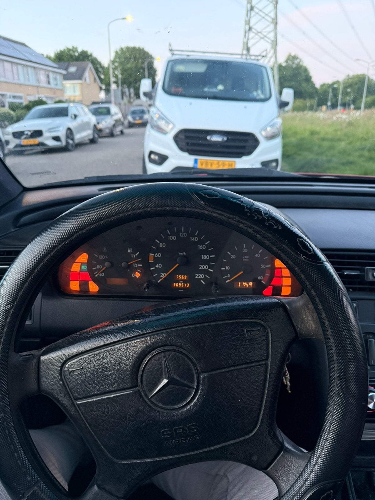 Mercedes-Benz C-Klasse 2.5 D C250 Oxykat 1994 Rood, foto 12