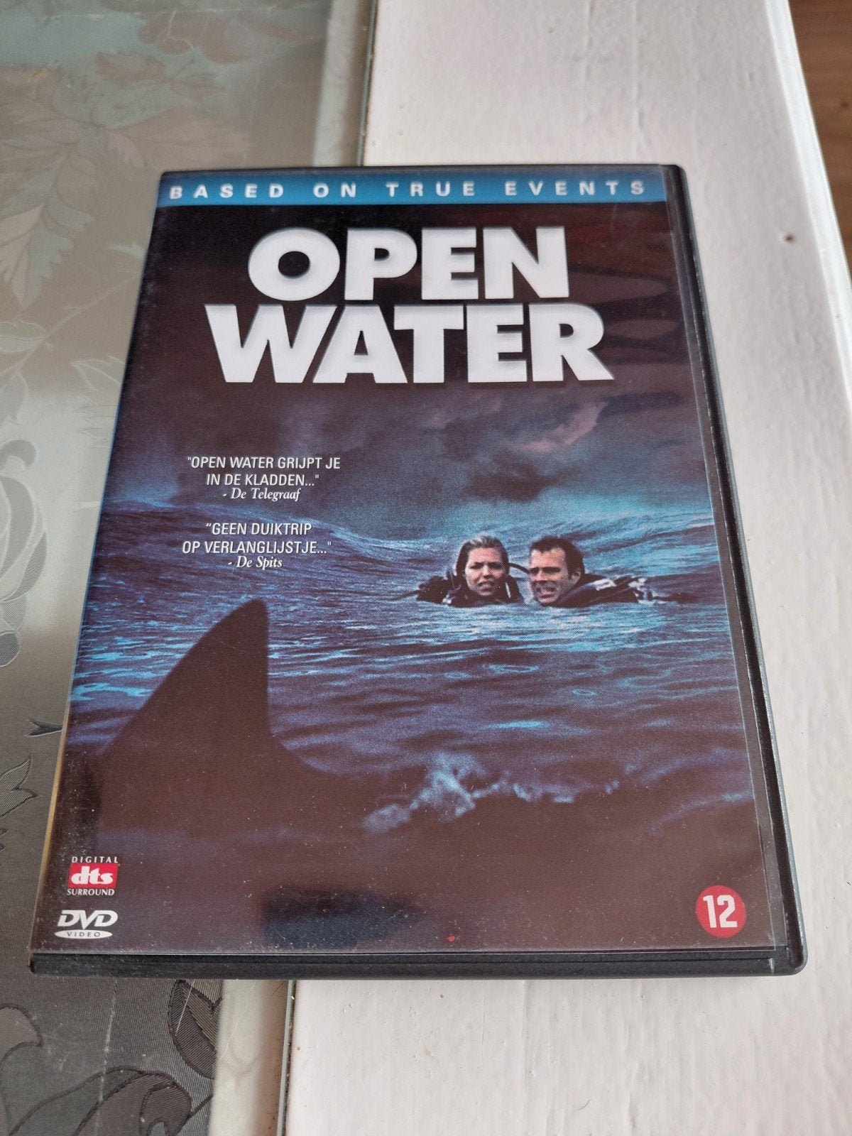 Open Water dvd - gebaseerd op ware gebeurtenissen., Vanaf 12 jaar, Ophalen of Verzenden, Zo goed als nieuw, Actiethriller