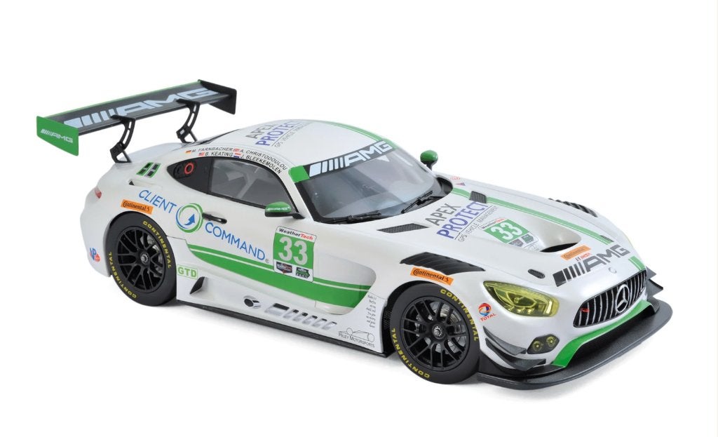 MERCEDES AMG GT3 DAYTONA 2017 schaal 1/18 NOREV ref: 183494, Verzenden, Nieuw, Auto, Norev