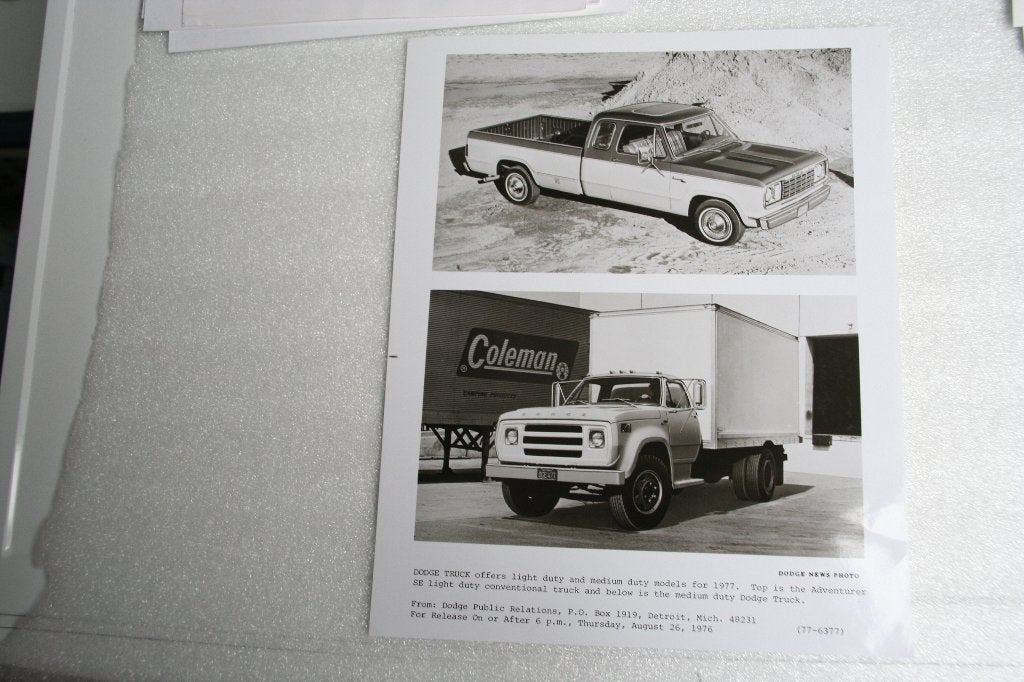 Persfoto Dodge Adventurer SE (1976) (6), Ophalen of Verzenden, Nieuw, Overige merken