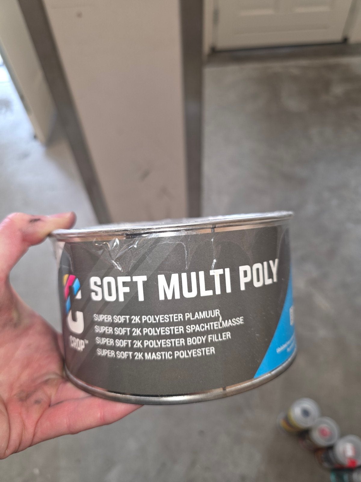 Super Soft 2K Polyester Plamuur - Nieuw, Ophalen, Nieuw, Lak, Grijs