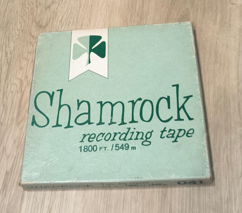 Shamrock 1800 ft open-reel bandspoel nette staat!, Audio, Tv en Foto, Bandrecorders, Ophalen of Verzenden, Bandrecorder, Met banden