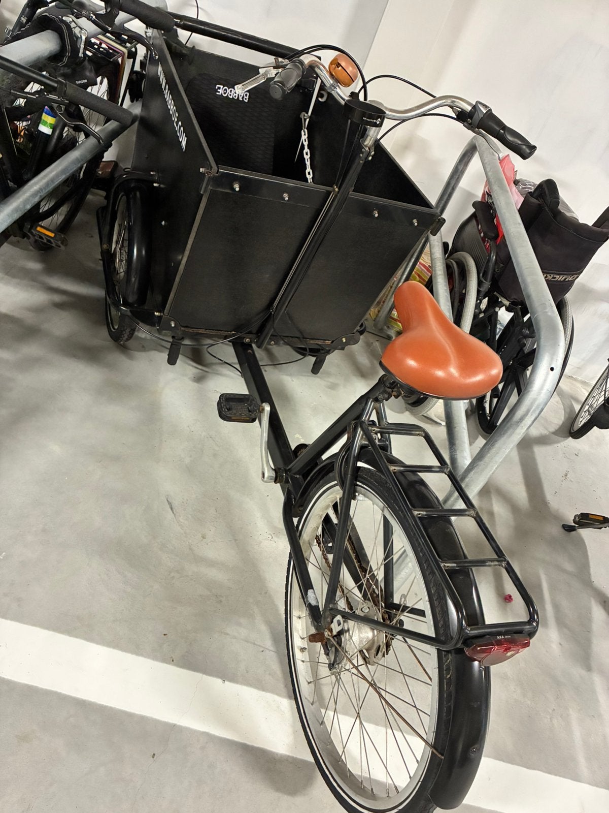 Babboe (dog) bakfiets, Fietsen en Brommers, Fietsen | Bakfietsen, Gebruikt, 2 kinderen, Trommelrem, Ophalen