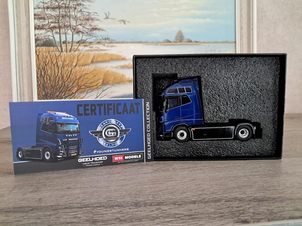 Nieuwe wsi volvo fh 04 Globetrotter XL van Geelhoed., Hobby en Vrije tijd, Ophalen of Verzenden, Nieuw, Bus of Vrachtwagen, Wsi