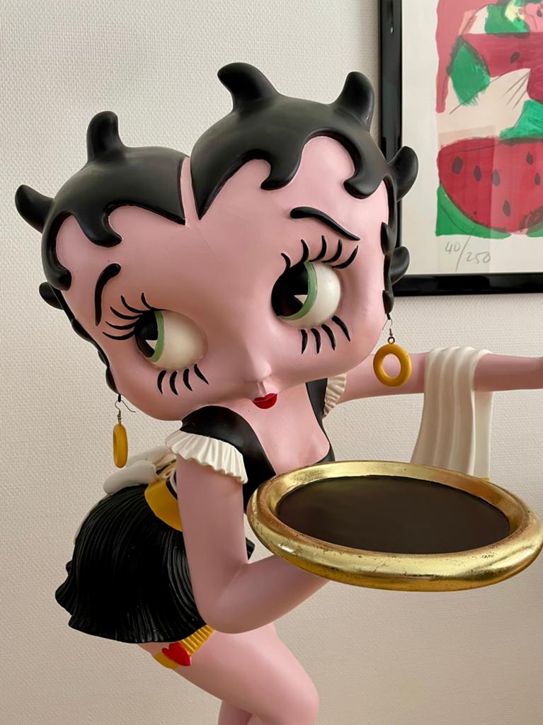 Betty Boop Waitress 3ft, Verzamelen, Beelden en Beeldjes, Zo goed als nieuw, Ophalen