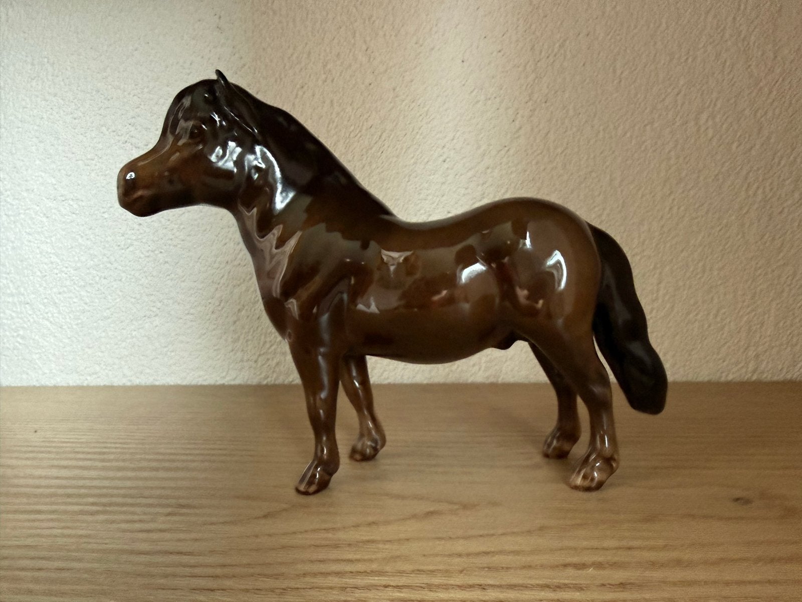 Beswick Hengst Paard Beeldje - Onbeschadigd, Ophalen, Zo goed als nieuw, Paard, Beeldje of Figuurtje