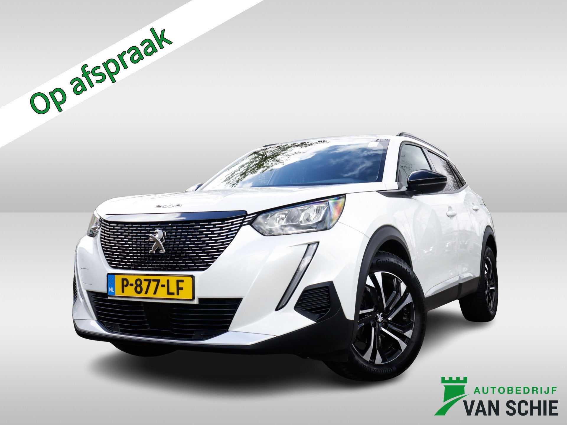 Peugeot 2008 1.2 PureTech Allure Pack 1e-Eig. & Dealer-Onder, Auto's, Gebruikt, Euro 6, 1199 cc, Wit
