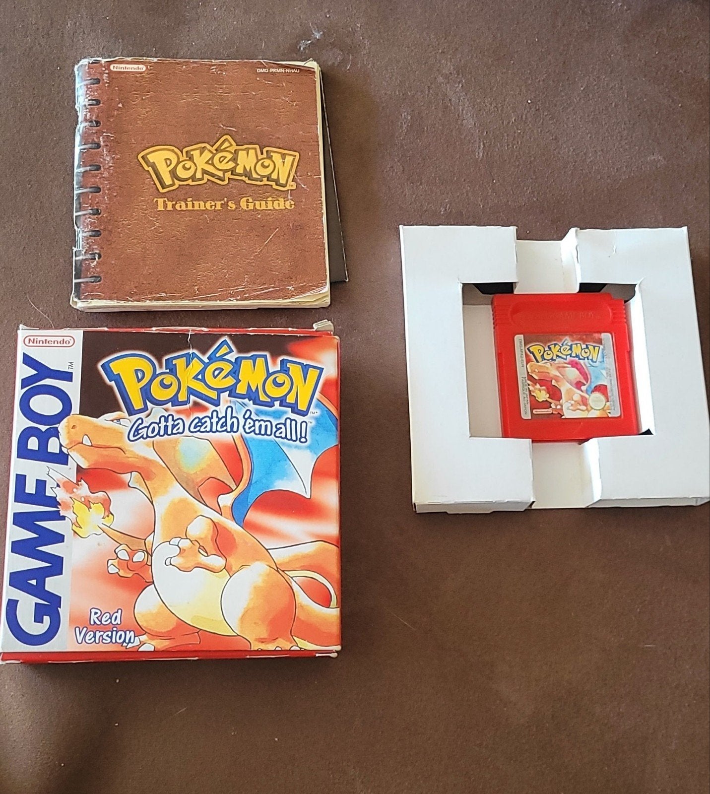 Pokémon Red Version Game Boy - Compleet met handleiding, Verzenden