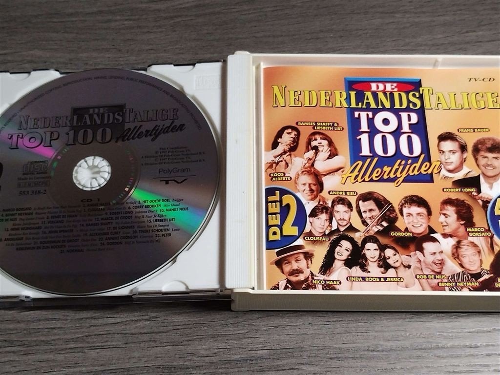 De Nederlandstalige Top 100 Allertijden - Deel 2 [4CD], Ophalen of Verzenden, Zo goed als nieuw, Nederlandstalig