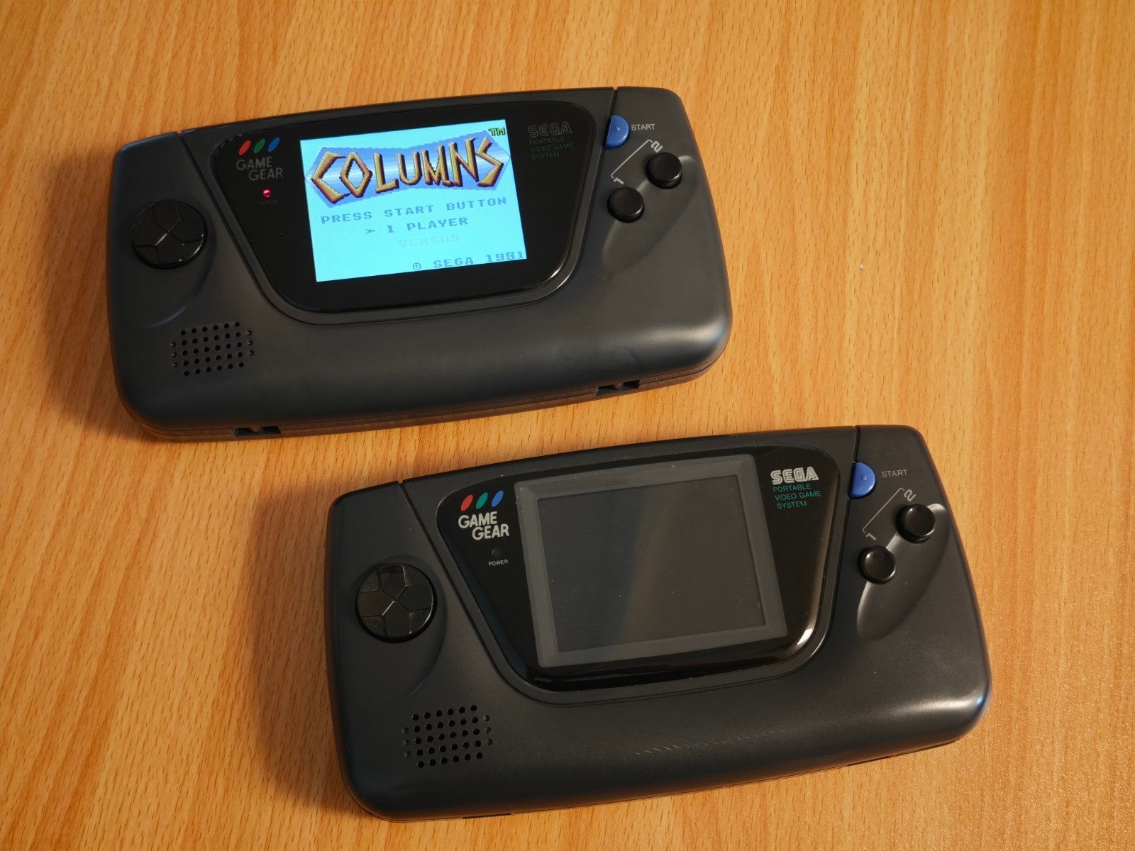 Sega Game Gear - Volledige revisie - IPS display - Li-Ion, Spelcomputers en Games, Spelcomputers | Sega, Ophalen, Met games, Game Gear