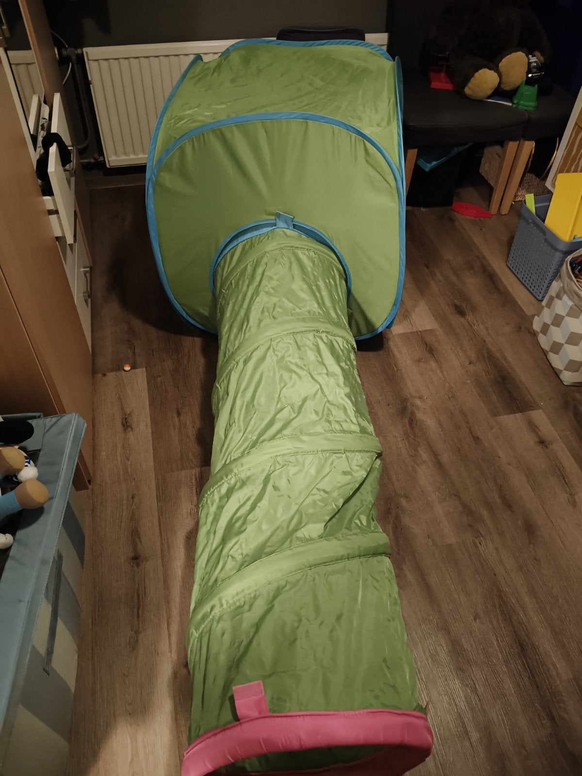 Ballenbak met tunnel en ballen, Ophalen, Zo goed als nieuw, Jongen of Meisje