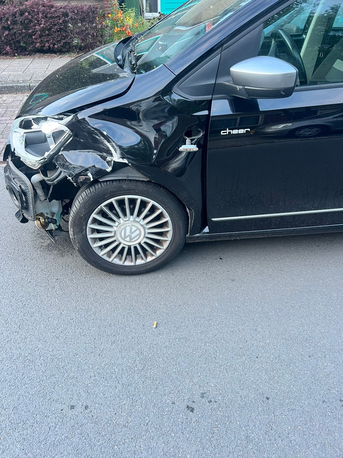 Volkswagen up! 1.0 44KW/60PK 5-DRS 2014 Zwart, Auto's, Volkswagen, Voorwielaandrijving, Up!, 840 kg, 4 stoelen