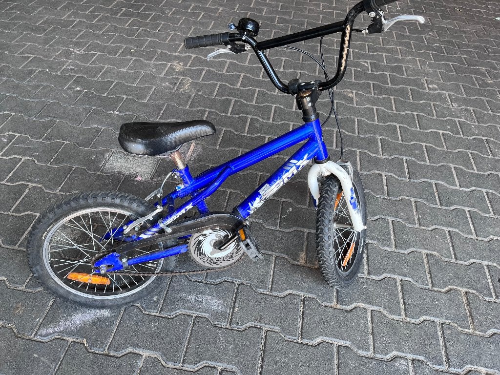 Crossfiets 16 inch, Ophalen, Gebruikt, Staal, 16 tot 20 inch