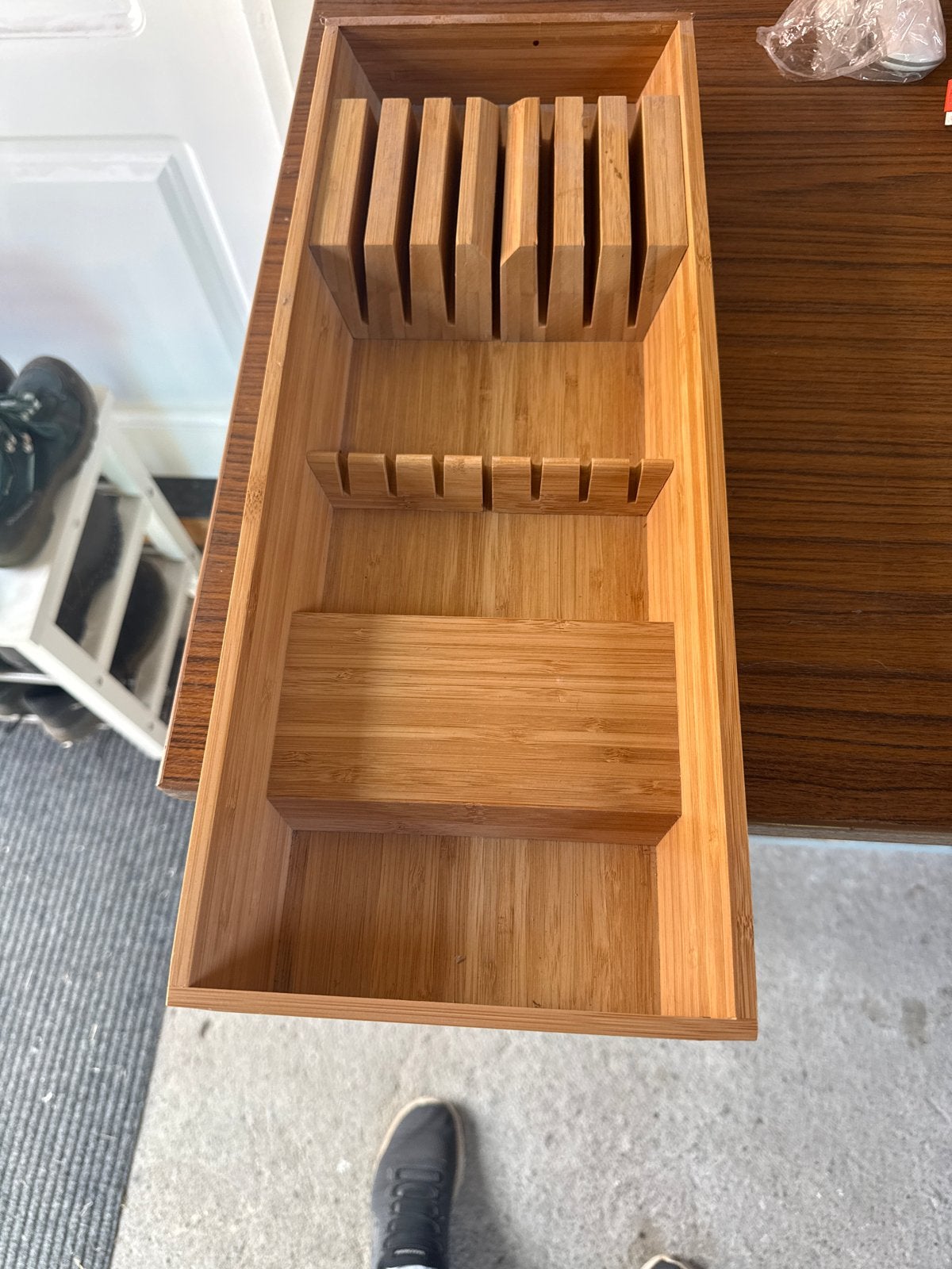 IKEA Bestekbak Bamboe Messen, Ophalen, Gebruikt, Los bestek, IKEA