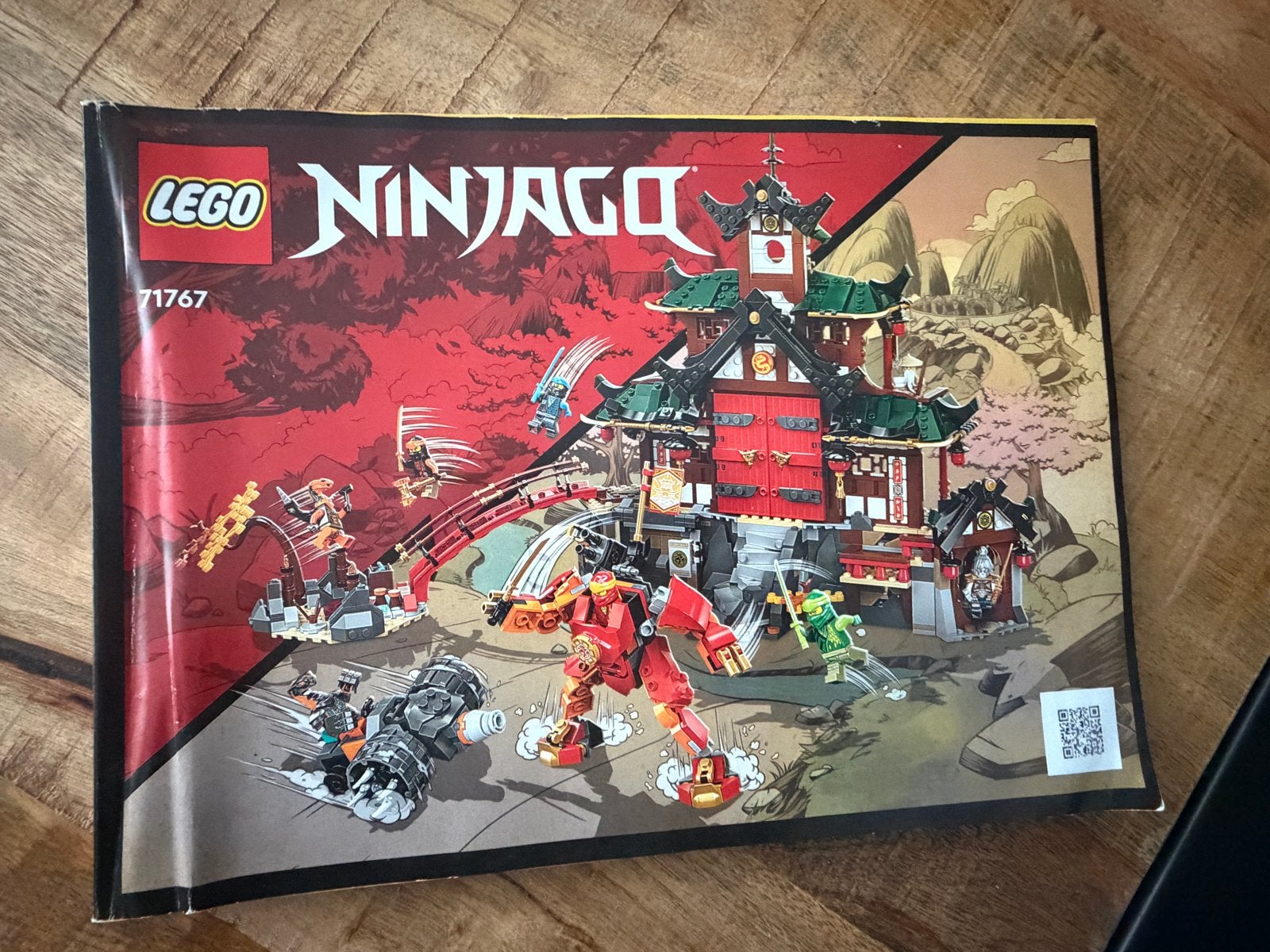 LEGO Ninjago 71767 Ninja Dojo Tempel, Lego, Ophalen of Verzenden, Zo goed als nieuw, Inclusief doos