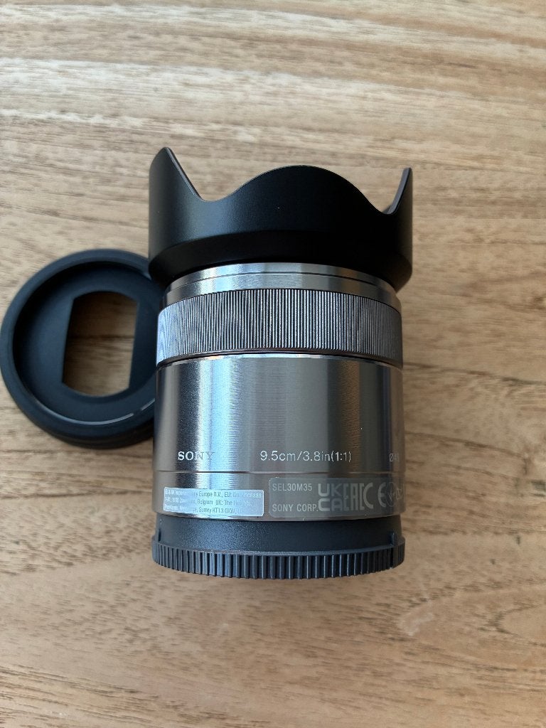 Sony E 30mm f/3.5 Macro lens (SEL30M35) – Zo goed als nieuw, Sony E-mount, Sony, Zo goed als nieuw, Macrolens
