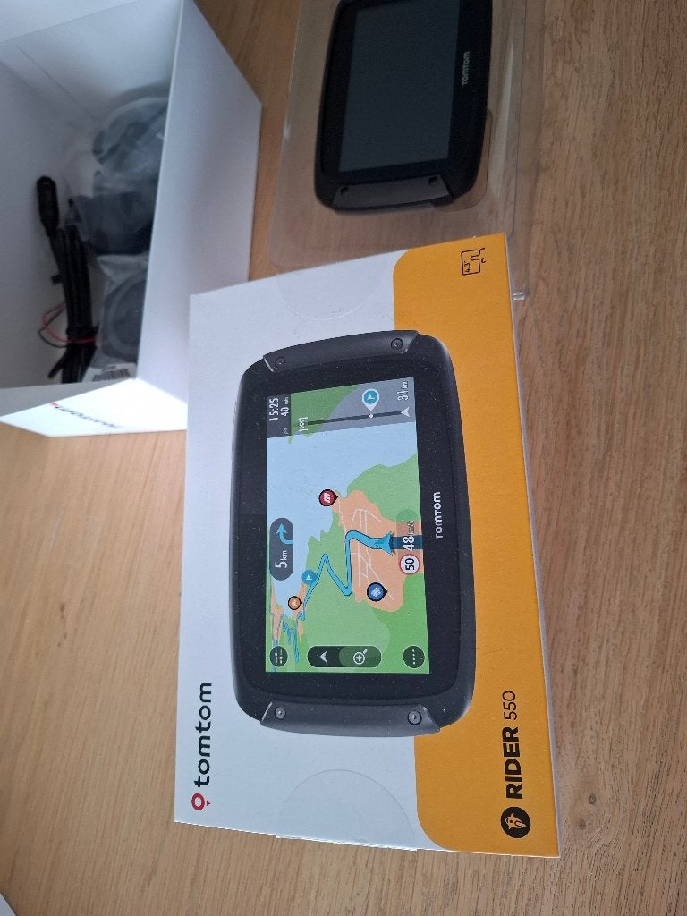 Tomtom Rider 550, Motoren, Ophalen, Zo goed als nieuw