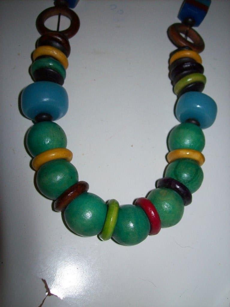 Ketting Mooie Groen Meer kleur Stenen Kralen model, Overige kleuren, Nieuw, Ophalen of Verzenden, Steen of Mineraal