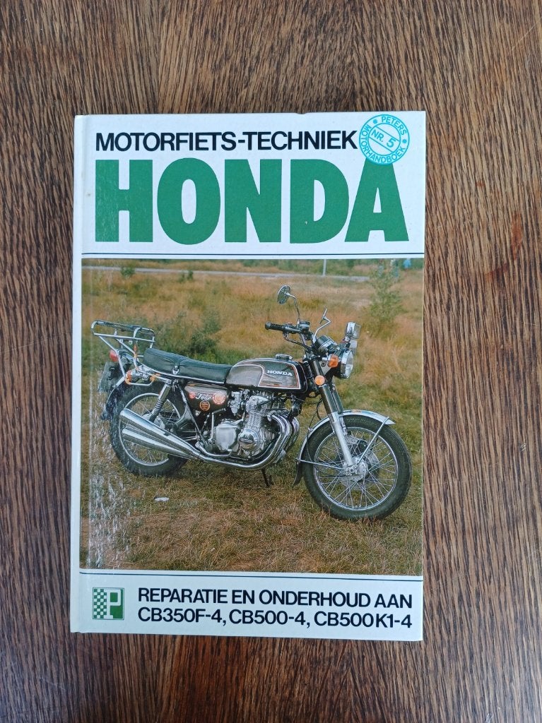 Werkplaatshandboek HONDA CB350F-4 CB500-4 CB500K1-4, Ophalen of Verzenden, Honda