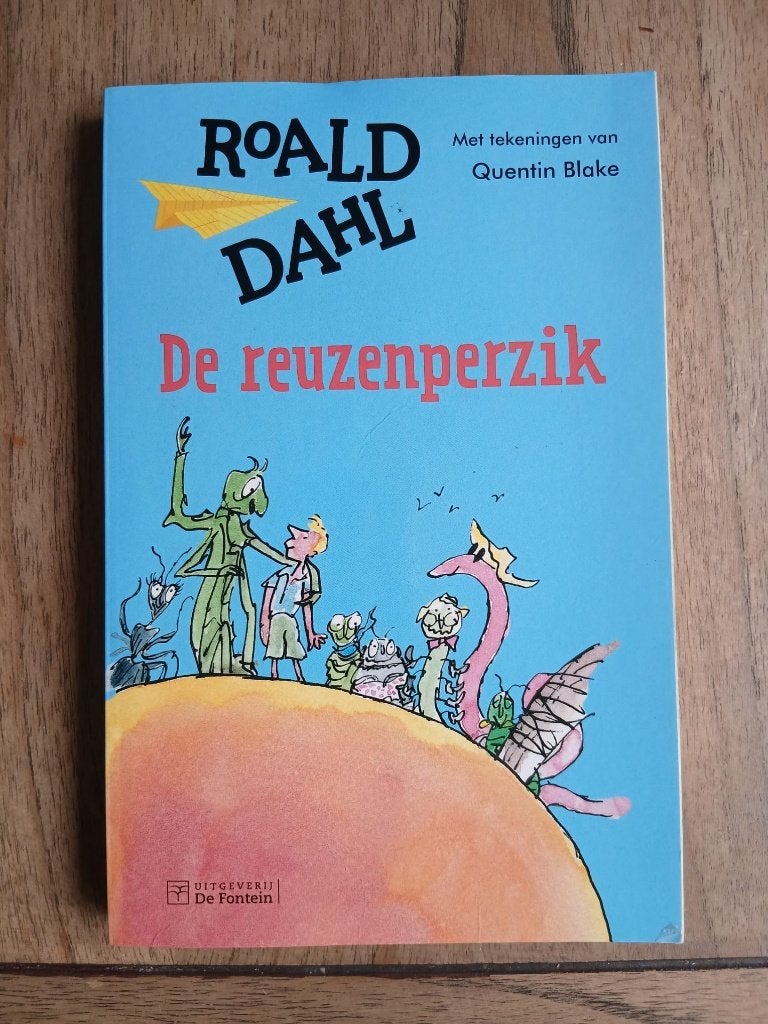 De reuzenperzik door Roald Dahl, Boeken, Verzenden, Gelezen, Fictie algemeen