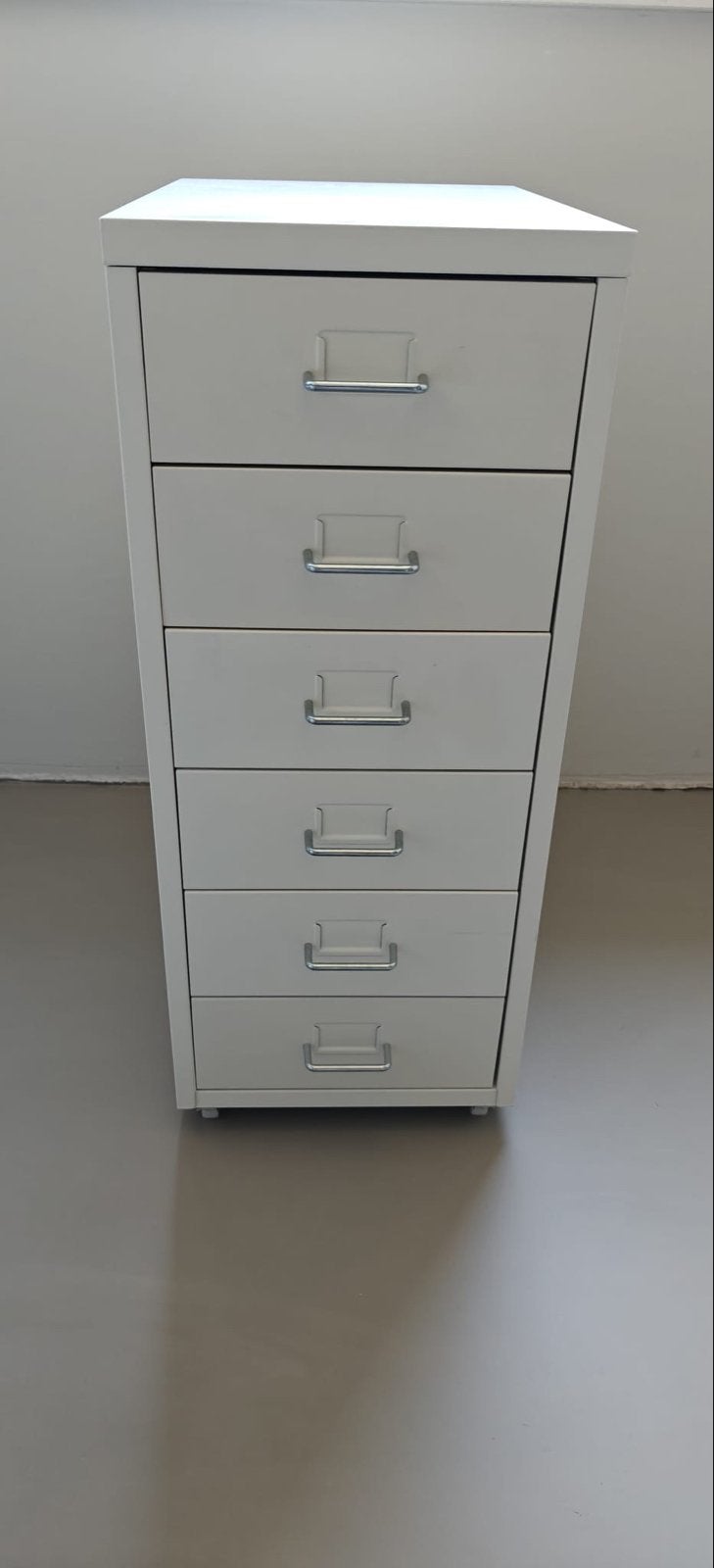 Ikea Helmer ladeblok / bureaukastje met 6 lades, Huis en Inrichting, Kasten | Ladekasten, Ophalen, Minder dan 50 cm, Gebruikt