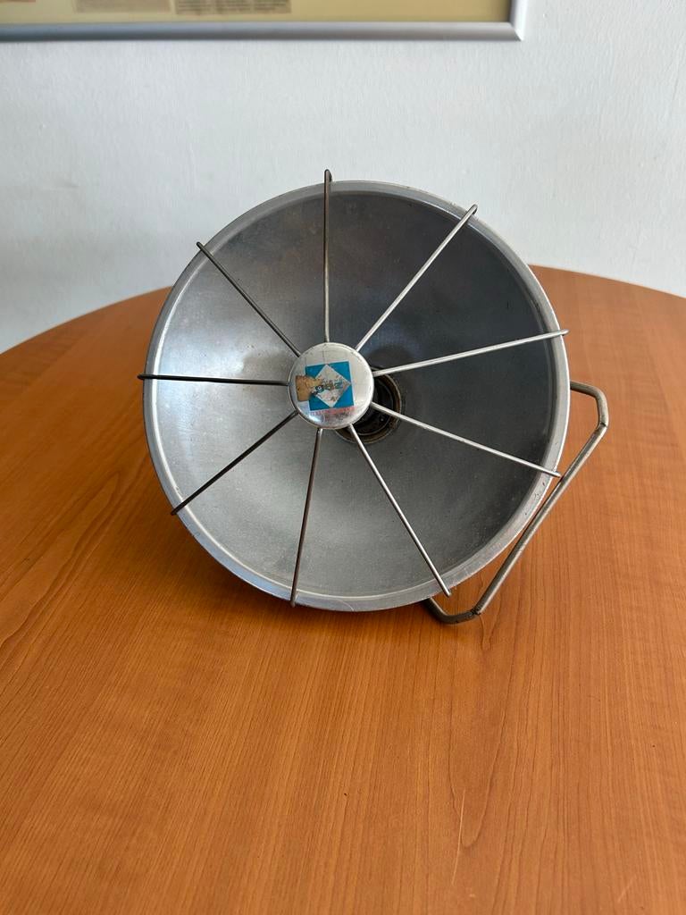 Vintage DEZ Gas Kachel - Draagbare Terrasverwarmer, Gebruikt, Gas, Ophalen of Verzenden, Vrijstaand