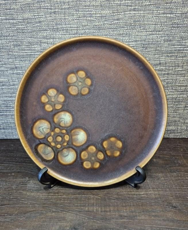 Denby Sandstone borden, jaren 70, Denby, Gebruikt, ., Ophalen of Verzenden